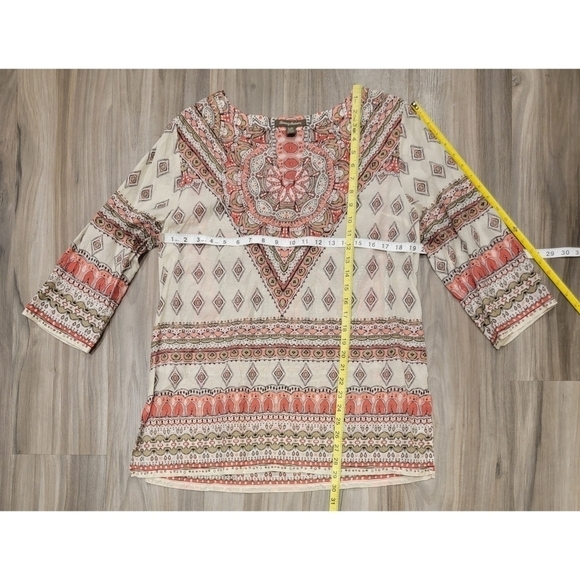 Tommy Bahama Women's Tunic Top Shirt size large - Picture 2 of 7